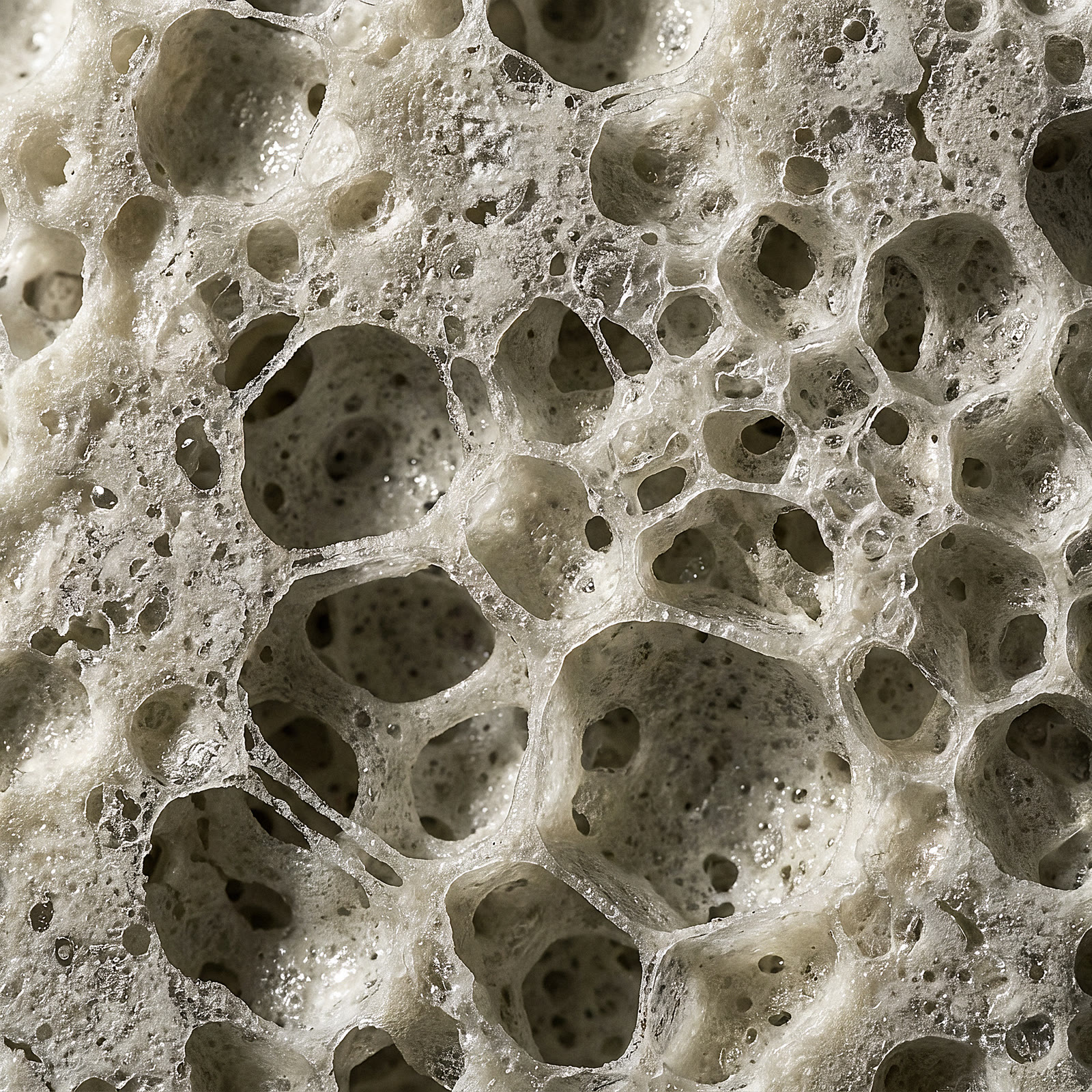 Industrial chemical foam structure macro